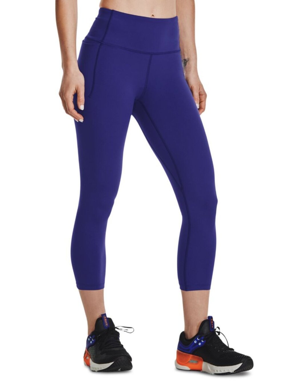 Under Armour Womens Activewear Meridian 7/8 Length Leggings